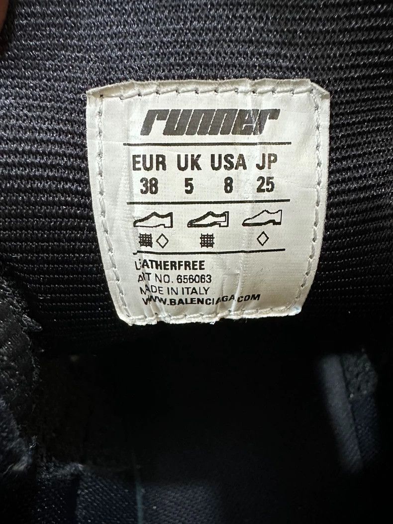 Balenciaga Balenciaga Runner Low Top Shoes 2502-Nextarrow Size US 5.5 / EU 38 - 8 Thumbnail