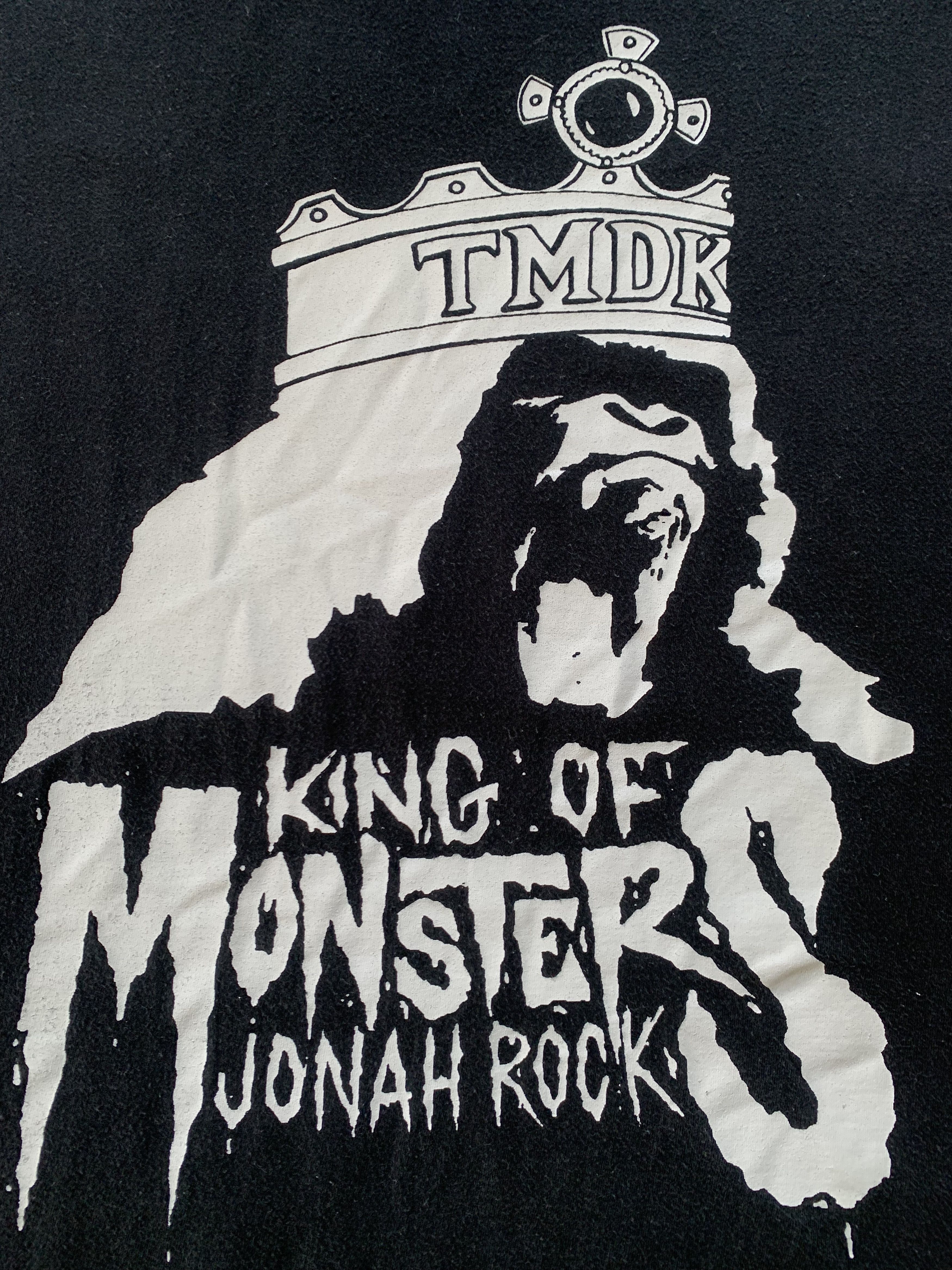 WWE Gildan Rare TMDK King Of Monsters Jonah Rock T-Shirt Size US L / EU 52-54 / 3 - 6 Thumbnail