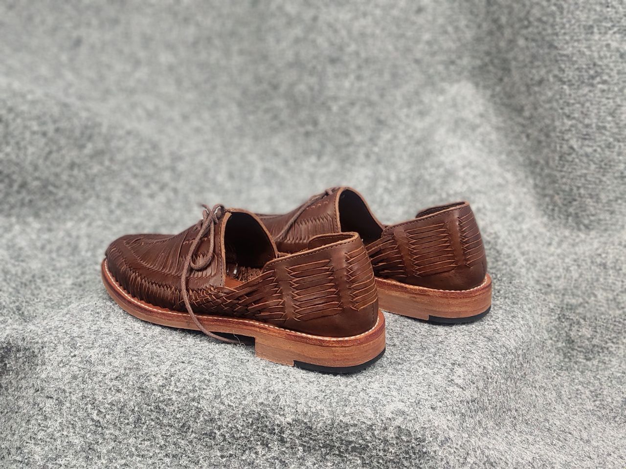 Other Cano Benito Cognac Designer woven leather Casual Shoes Size US 8 / EU 41 - 11 Thumbnail