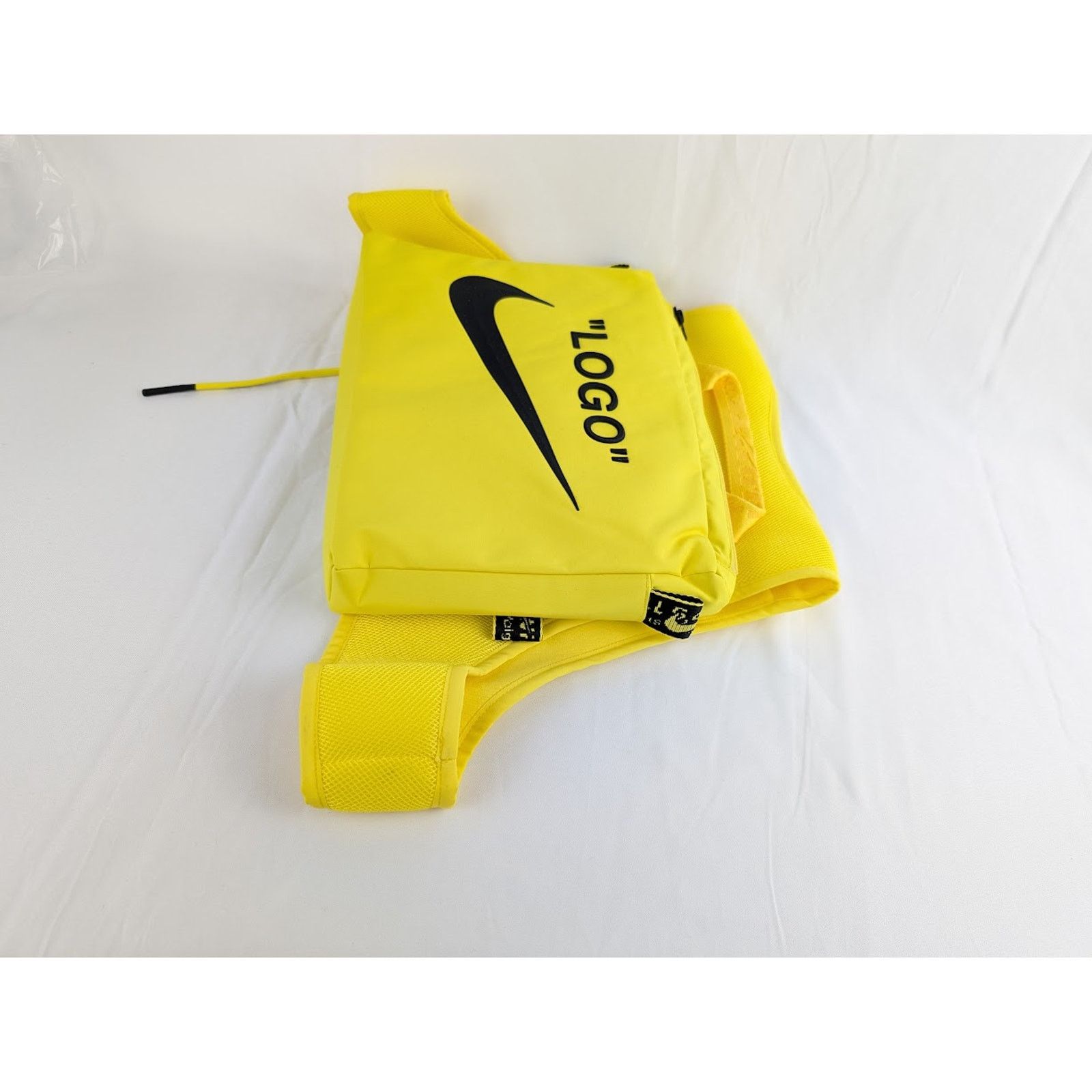 Nike × Off-White o1rshd1 Cross Bib in Yellow Size L / US 10 / IT 46 - 2 Thumbnail