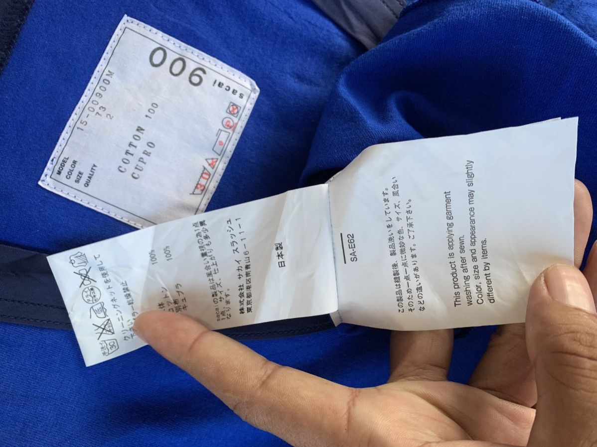 Sacai Sacai blue pocket Size US M / EU 48-50 / 2 - 5 Thumbnail