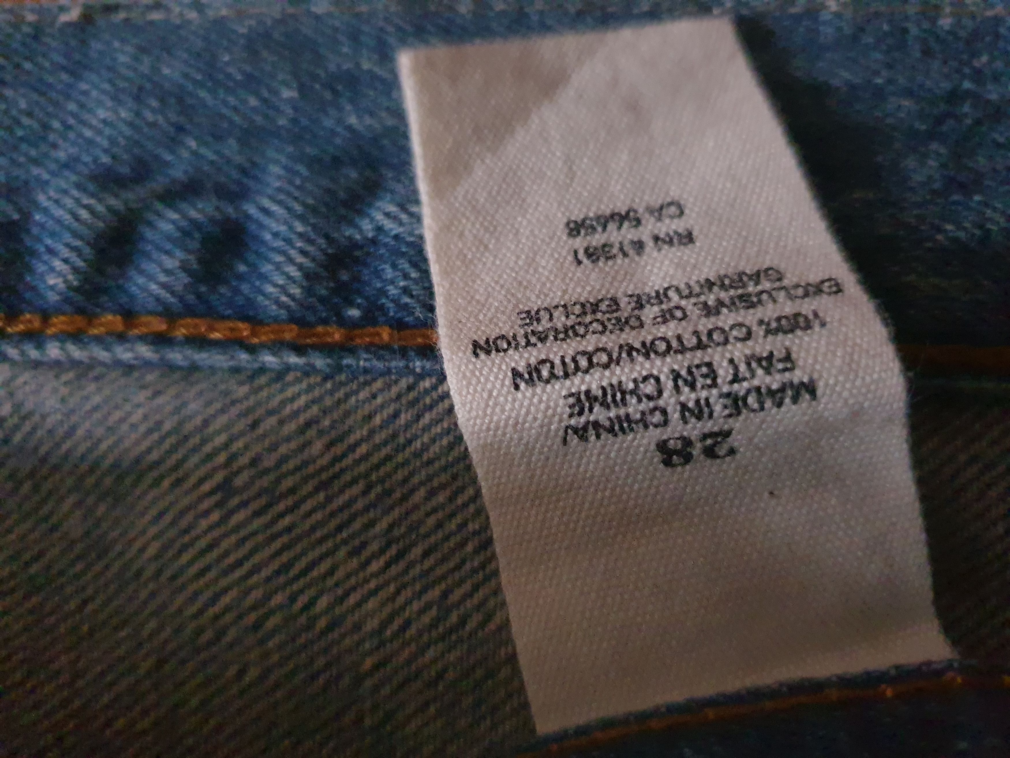 Polo Ralph Lauren Polo Ralph Lauren patchwork Japanese style denim pant Size US 34 / EU 50 - 2 Thumbnail