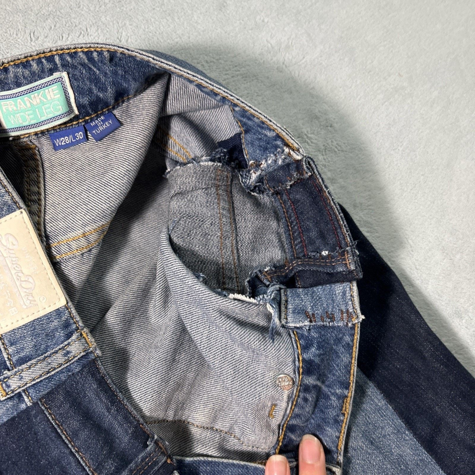 Superdry Superdry Altered Beyond Baggy Jeans 34x28 Loose Wide Baggie Size US 34 / EU 50 - 9 Thumbnail