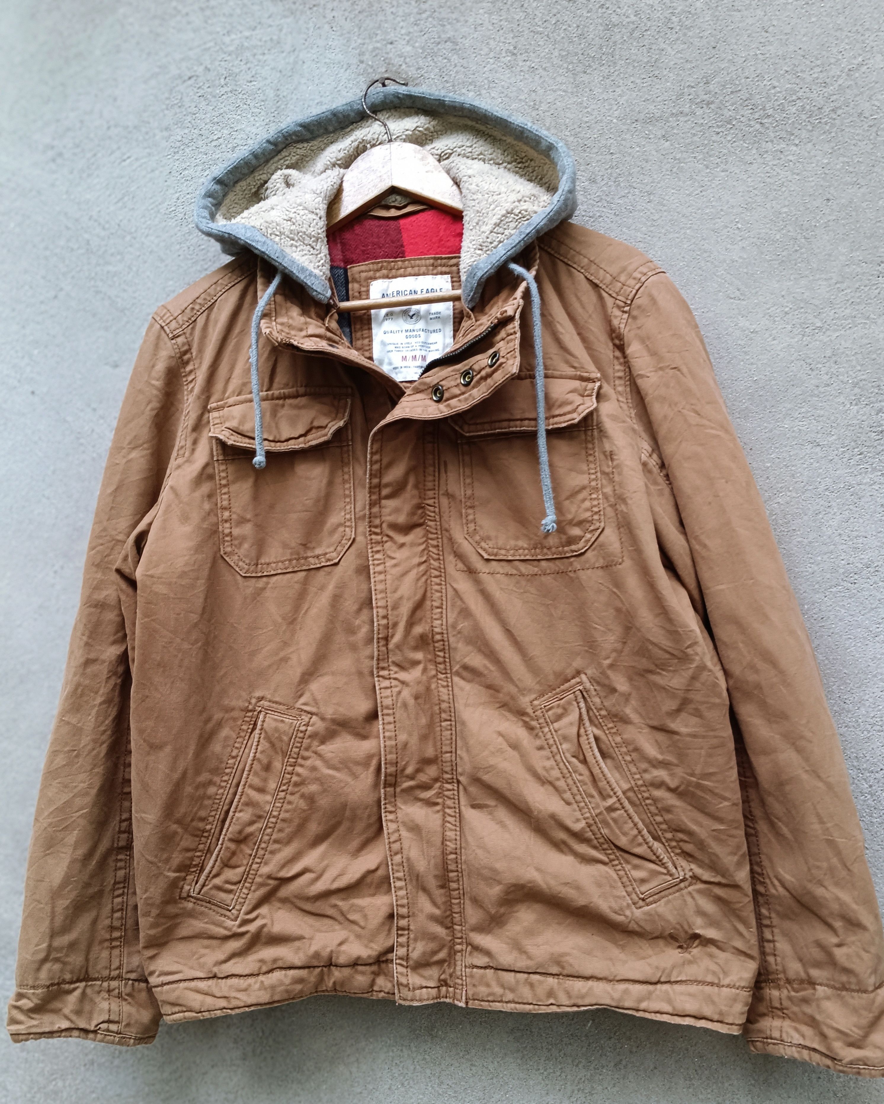 14th Addiction × Carhartt × Le Grande Bleu (L.G.B.) Vintage American Eagle Outfitters Jacket Size US M / EU 48-50 / 2 - 2 Thumbnail