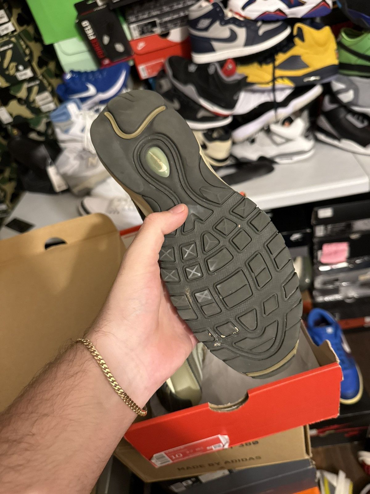 Nike Nike airmax 97 Neutral olive sz10w/8.5m Size US 8.5 / EU 41-42 - 5 Thumbnail