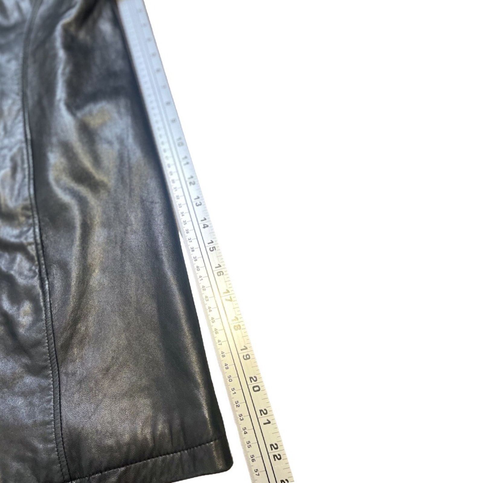 Other Tibor Mens Black Leather Removeable Thermolite Lining Jacket Size US M / EU 48-50 / 2 - 5 Thumbnail