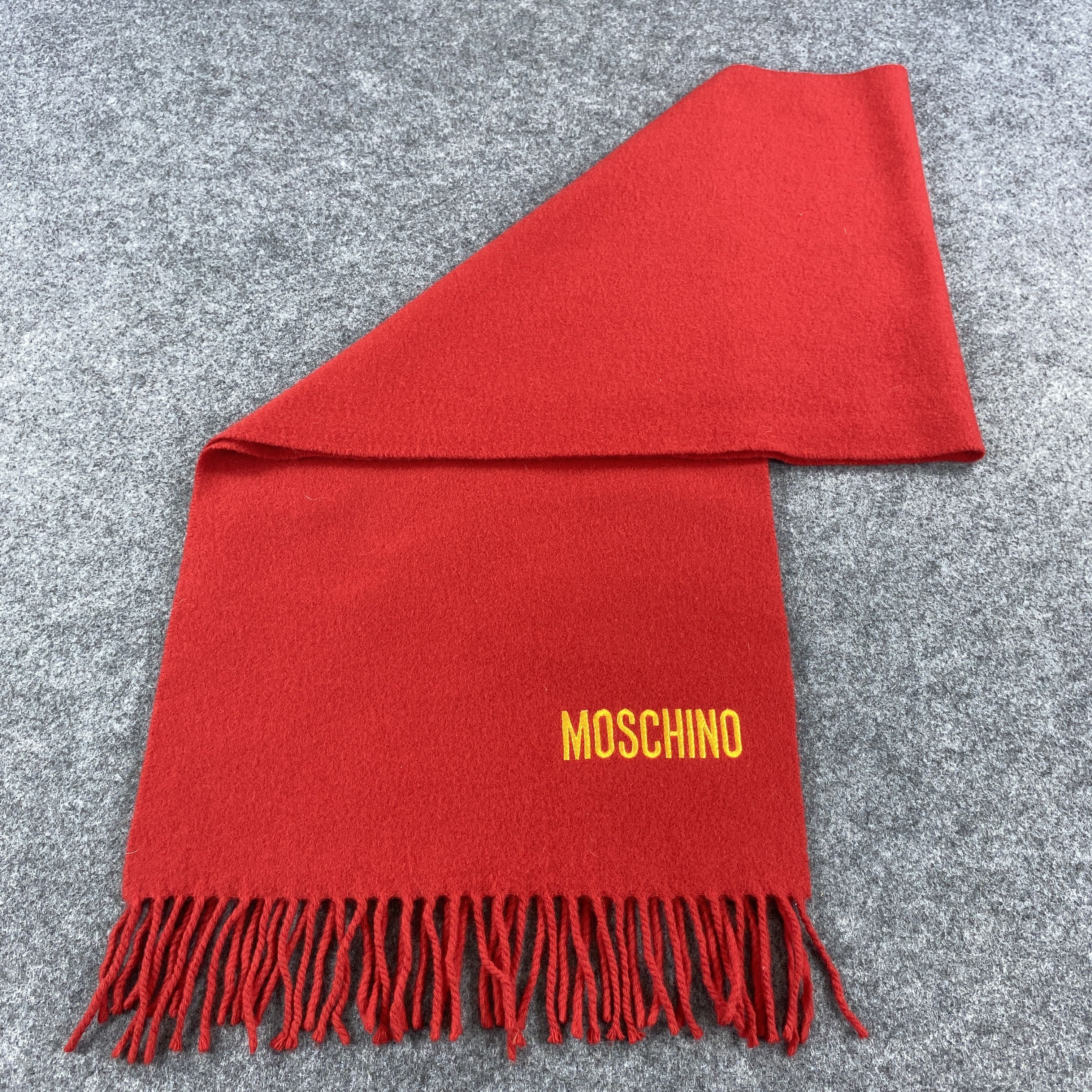 Moschino × Vintage GF10398 Moschino Scarf Neck Wear Muffler Size ONE SIZE - 8 Thumbnail