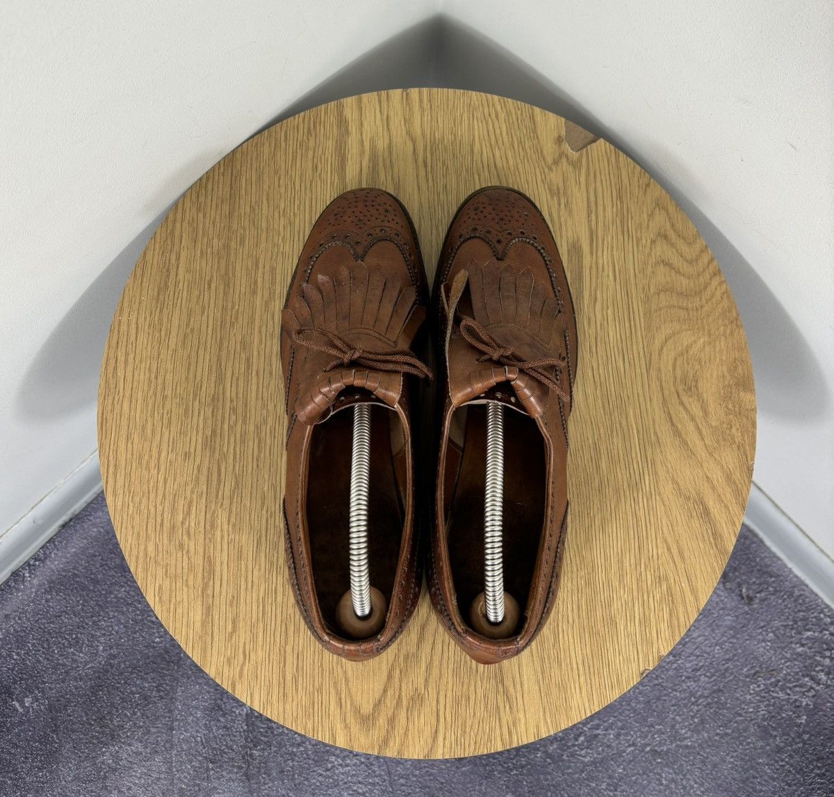 Crockett & Jones Crockett & Jones Women’s Brown Calf Leather Kiltie Brogues Size US 6 / IT 36 - 14 Thumbnail