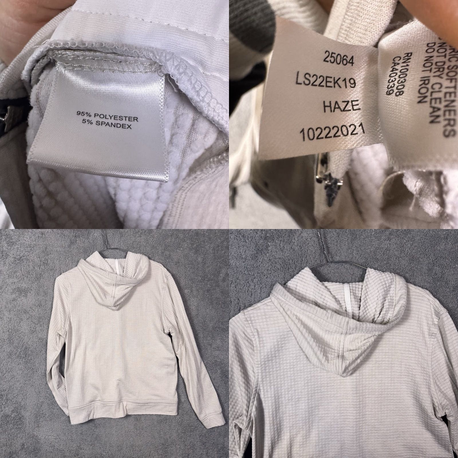 Peter Millar Peter Millar Hoodie Womens M Tech Full Zip Sweatshirt Grid Fleece Golf LS22EK19 Size M / US 6-8 / IT 42-44 - 9 Thumbnail
