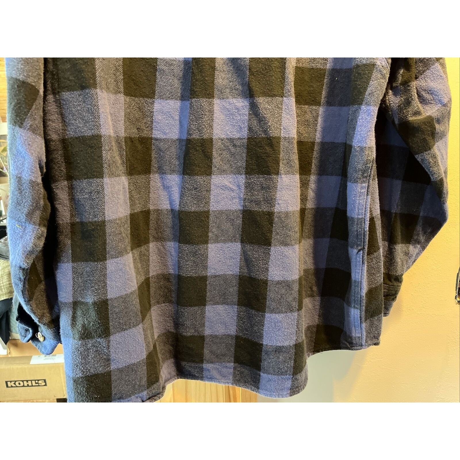 Field & Stream Field & Stream VTG men’s XXL blue plaid cotton flannel shirt Size US XXL / EU 58 / 5 - 15 Thumbnail