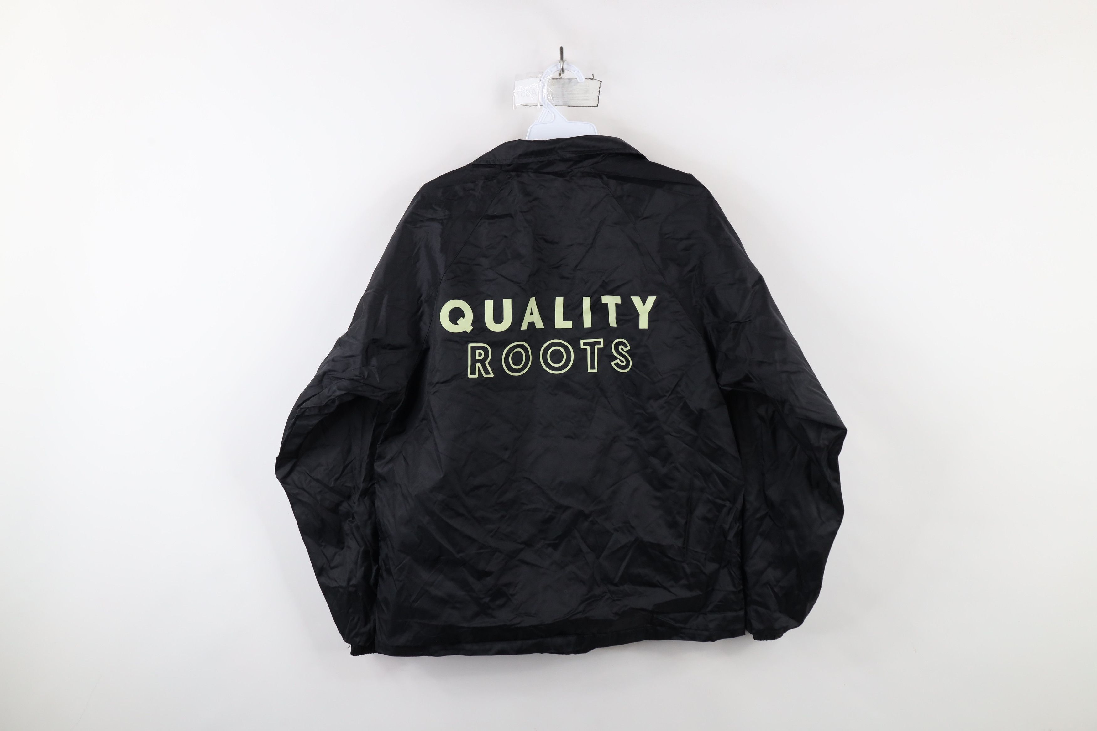 Vintage Vintage Streetwear Roots Cannabis Lined Coach Coaches Jacket Size US S / EU 44-46 / 1 - 11 Thumbnail