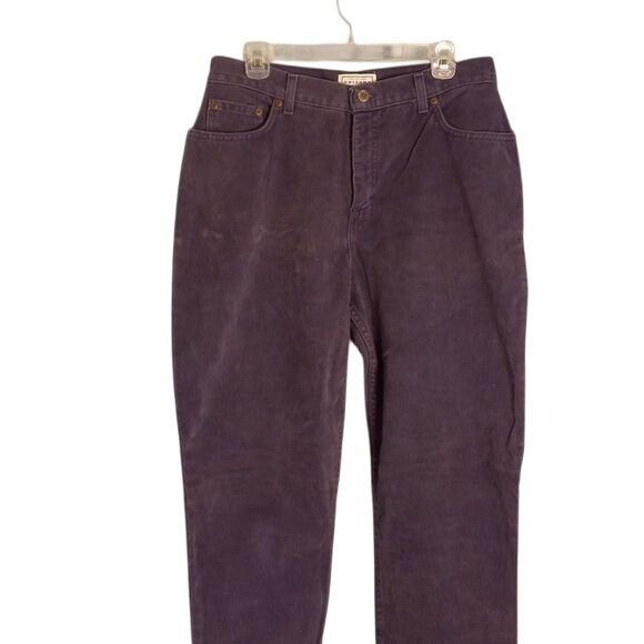 Arizona Jean Co. Arizona 15L Jeans Womens Purple Denim High Waisted 100% Cott Size 33" - 4 Thumbnail