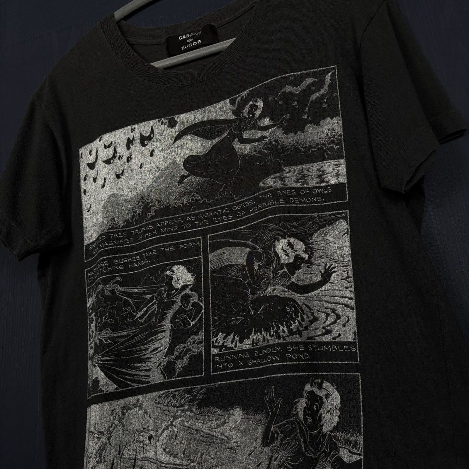 Harley Davidson × Japanese Brand × Vintage 🇯🇵ZUCCA Snow White Comic T Size US M / EU 48-50 / 2 - 2 Thumbnail