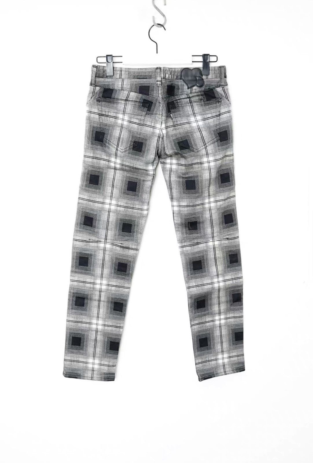 Number (N)ine Number Nine Archive Fall/Winter Plaid Cropped Pants Size US 32 / EU 48 - 5 Thumbnail