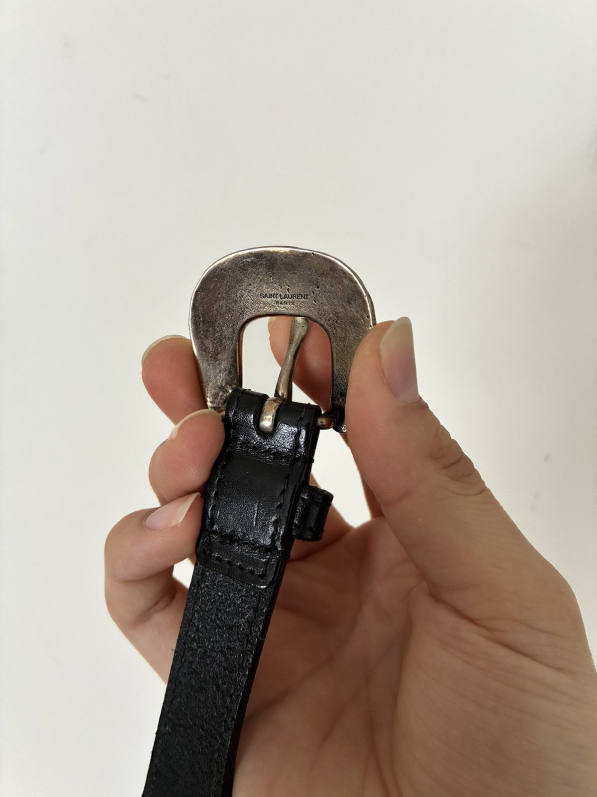 Saint Laurent Paris Saint Laurent Paris AW14 Western Belt Size 30 - 3 Thumbnail