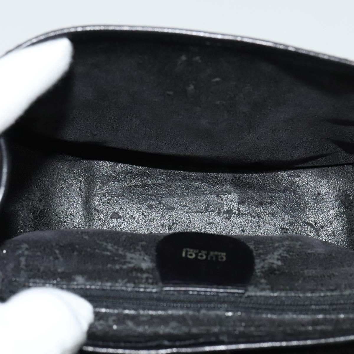 Gucci GUCCI GG Canvas Hand Bag Black Gold 000 2058 000 2058 Size ONE SIZE - 8 Thumbnail