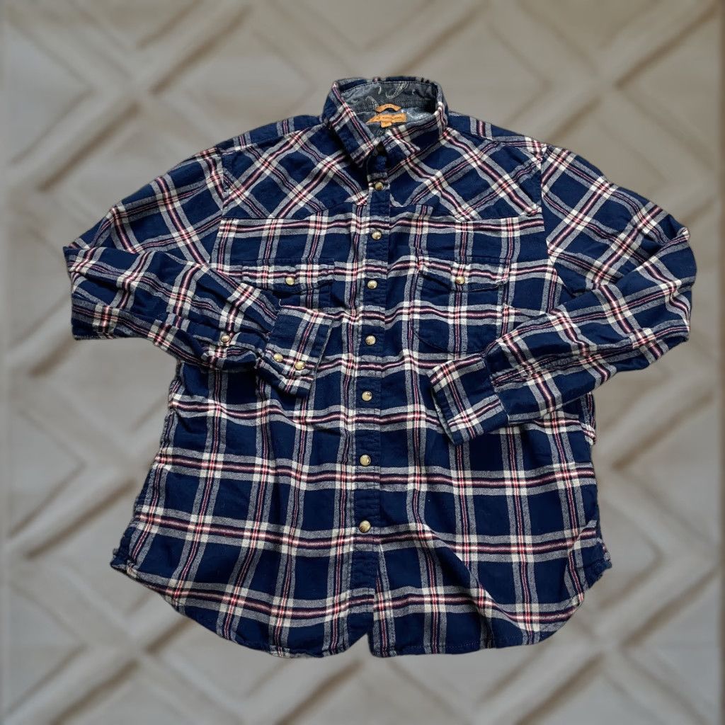Vintage VINTAGE JACHS Girlfriend Shirt Womens Medium Flannel Plaid Casual Long Sleeve Fall Spring Summer Women Size M / US 6-8 / IT 42-44 - 1 Thumbnail