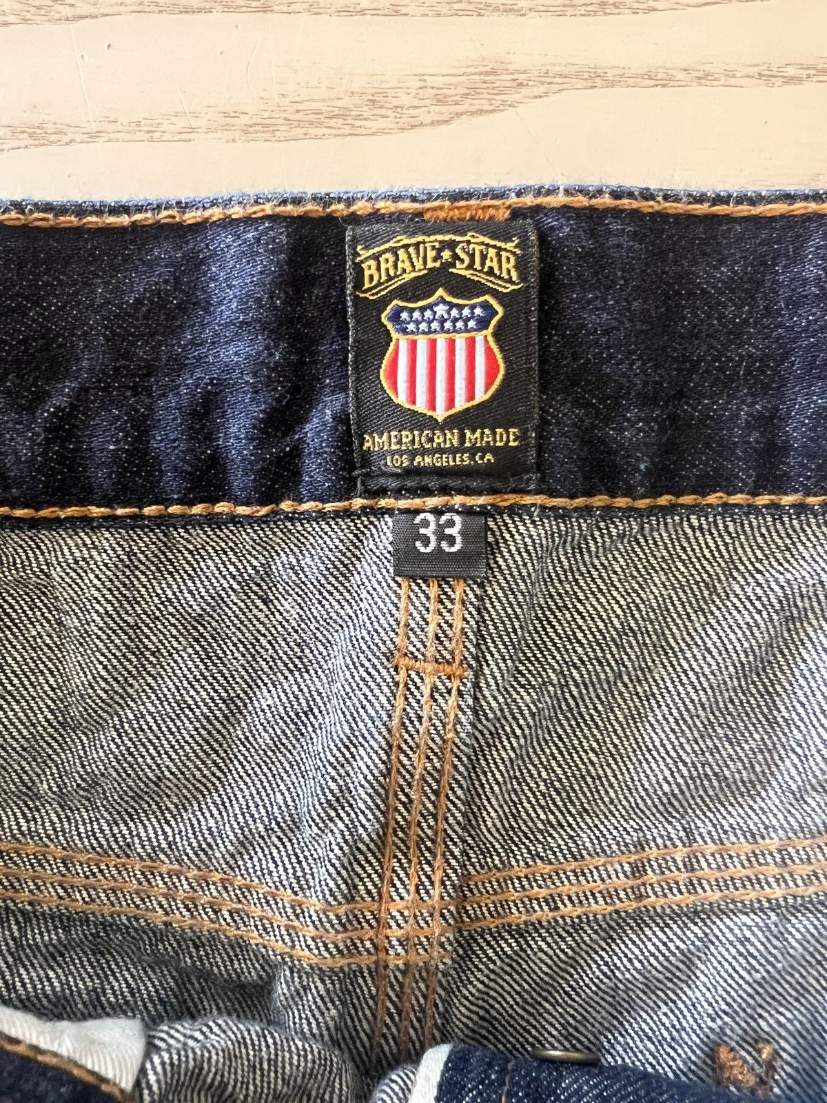 Brave Star Selvage Brave Star Selvage Double Knee Denim – Size 33 Carpenter Size US 33 - 5 Thumbnail