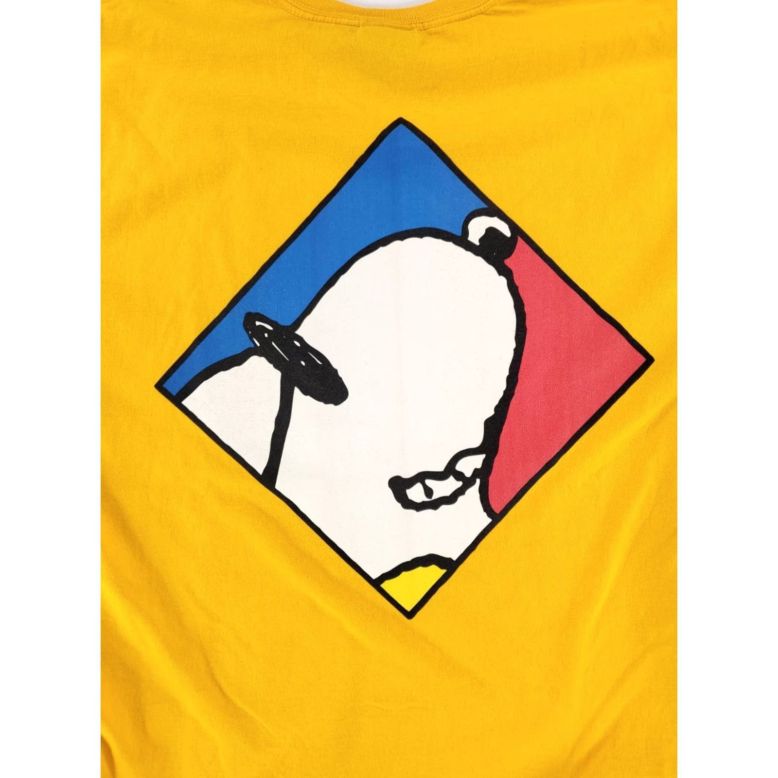 Vintage Dumbgood Snoopy Peanuts Long Sleeve T-Shirt Yellow Mens XL Joe Cool Size US XL / EU 56 / 4 - 6 Thumbnail