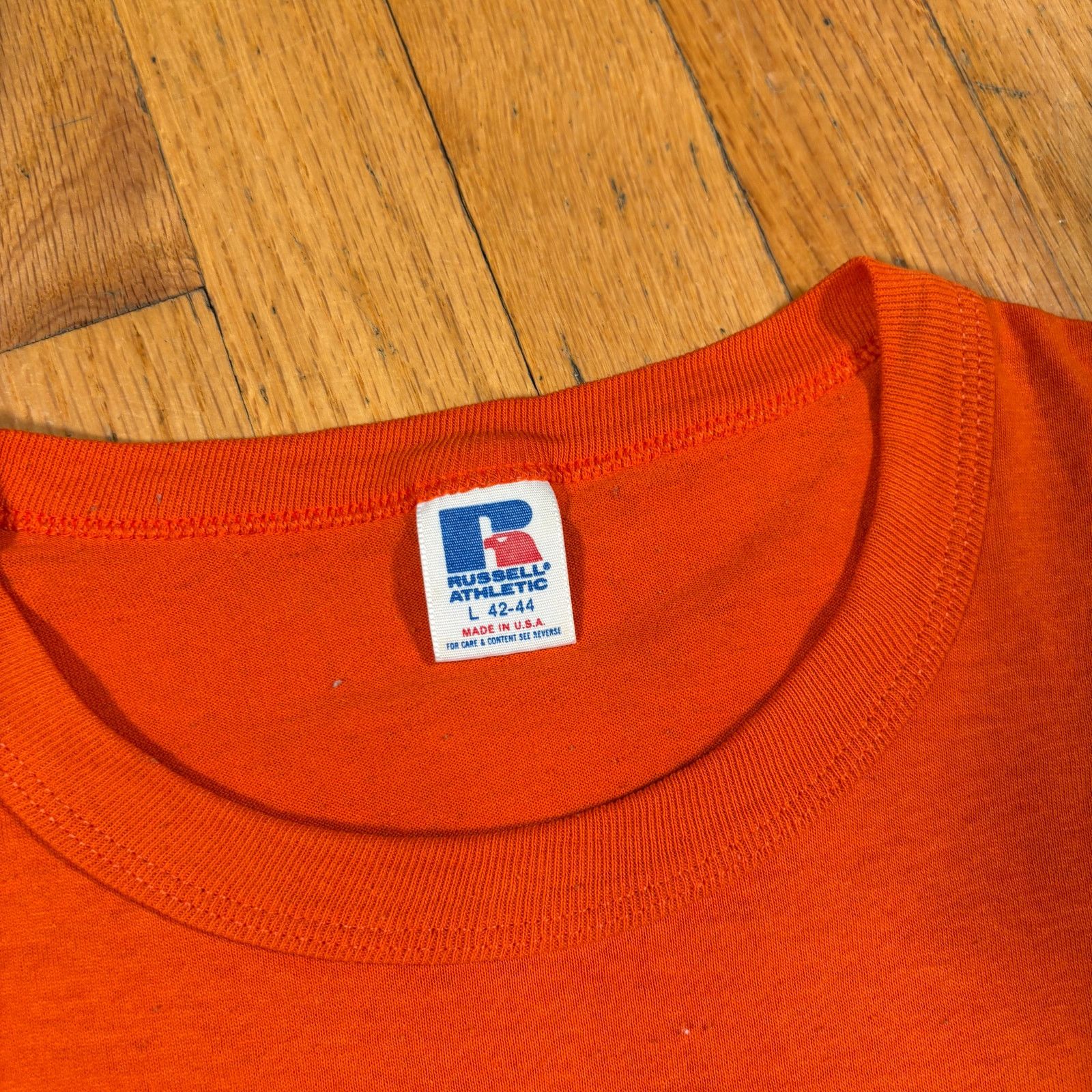 Harley Davidson Vintage 80s Harley Davidson Russel Athletic Tee Kewanee IL Size US L / EU 52-54 / 3 - 3 Thumbnail