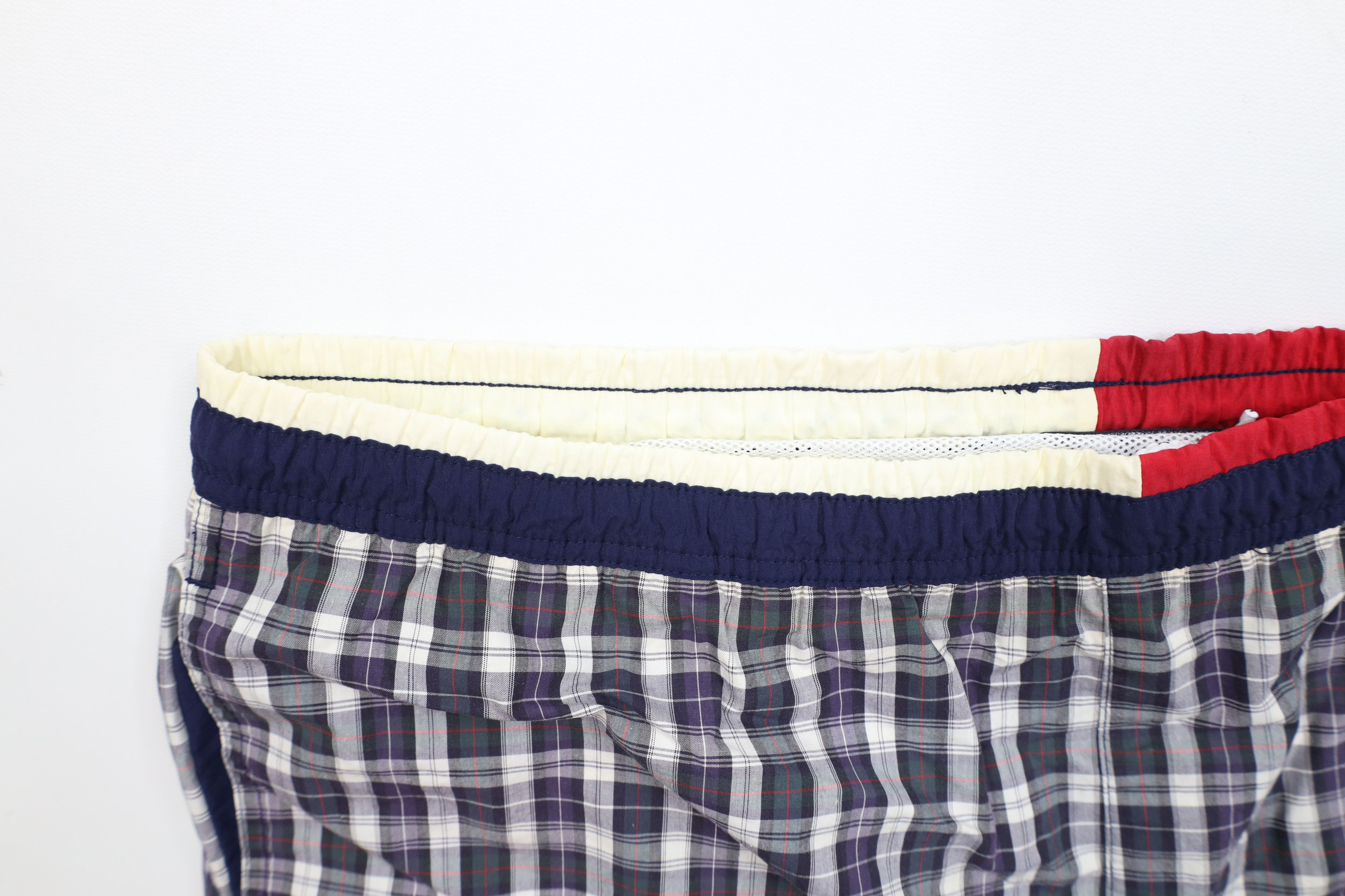 Tommy Hilfiger × Vintage Vintage 90s Tommy Hilfiger Above Knee Shorts Swim Trunks Size US 34 / EU 50 - 14 Thumbnail