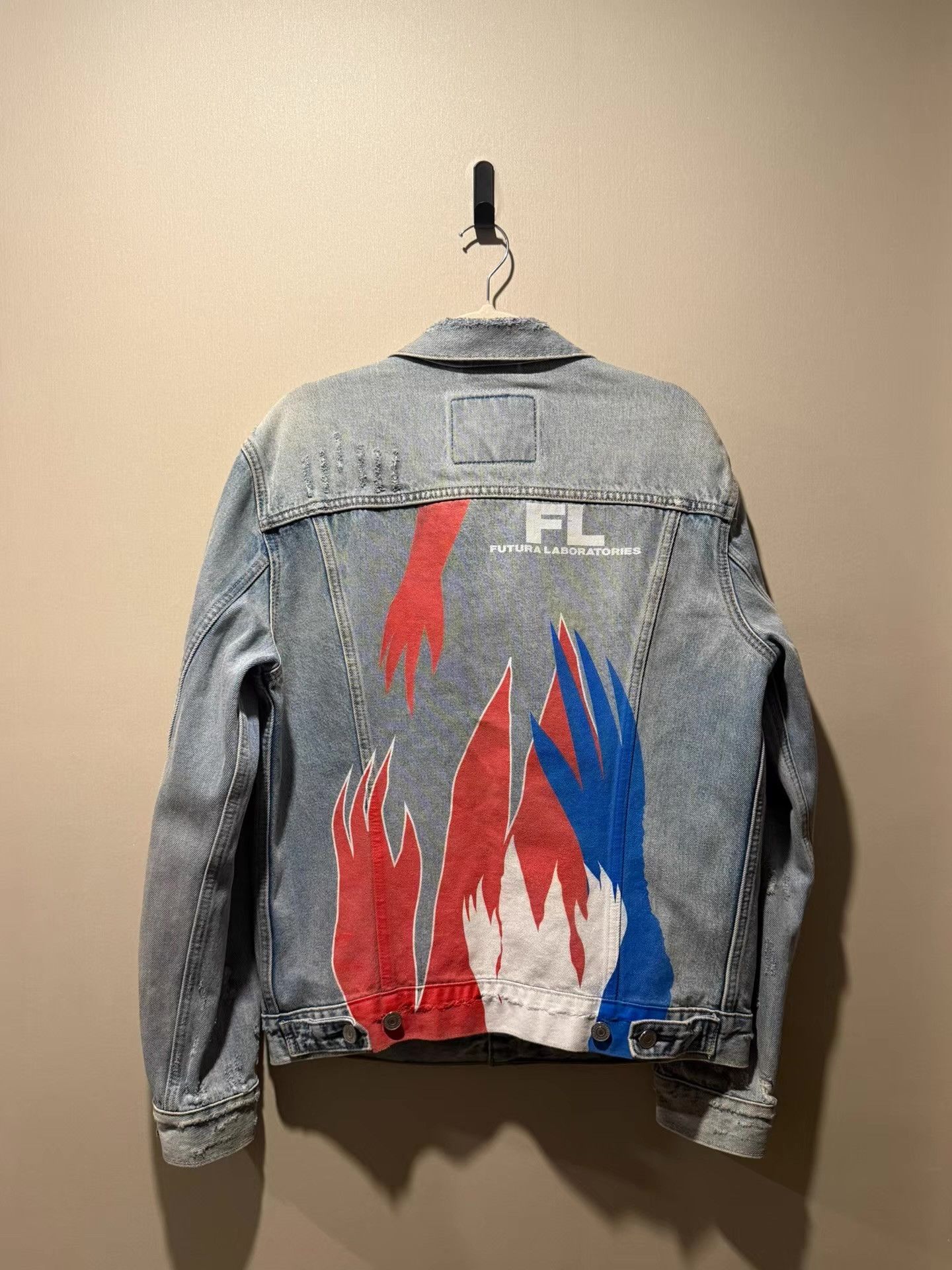 Levi's Levi's x Futura Denim Jacket Q20 Size US M / EU 48-50 / 2 - 3 Thumbnail