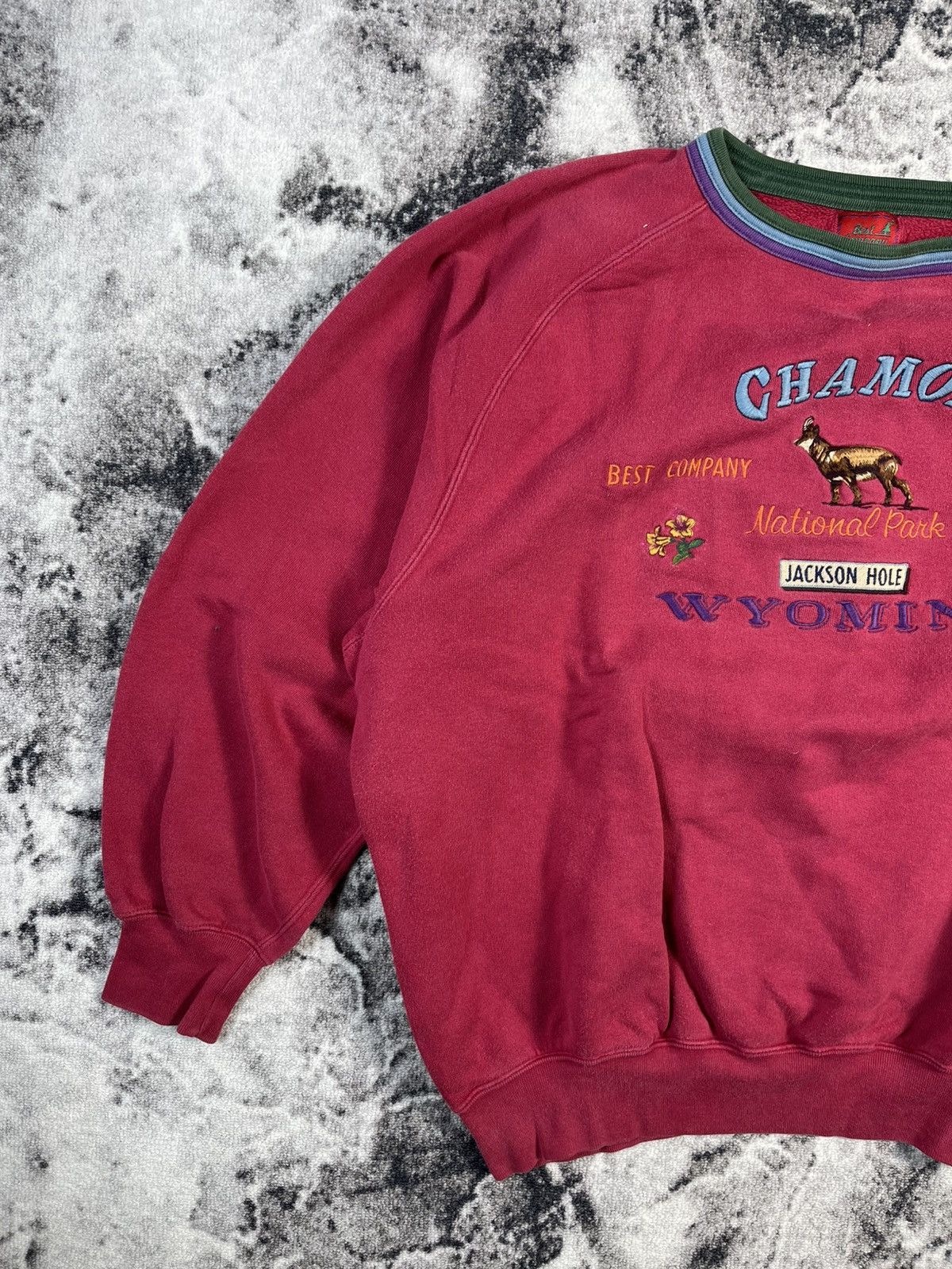 Vintage Vintage Best Company Chamois Wyoming Crewneck Made in Italy Size US XL / EU 56 / 4 - 2 Thumbnail