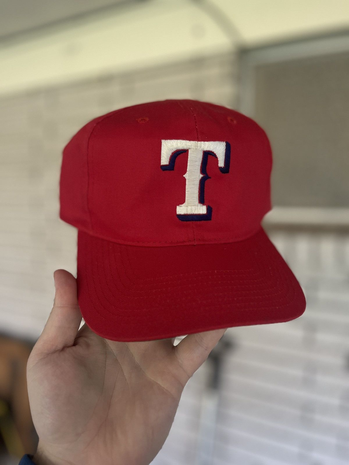 Sports Specialties Vintage 90’s Texas Rangers MLB SnapBack Hat Size ONE SIZE - 1 Thumbnail