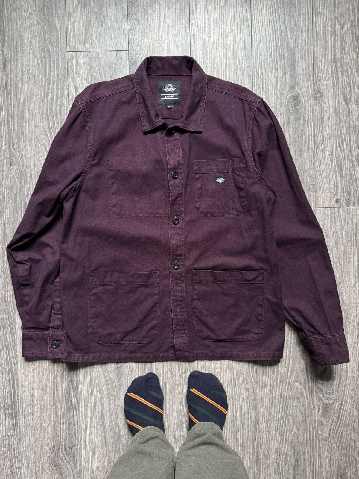 Dickies Dickies Stonewashed Duck Canvas Lined Chore Coat L Size US L / EU 52-54 / 3 - 4 Thumbnail