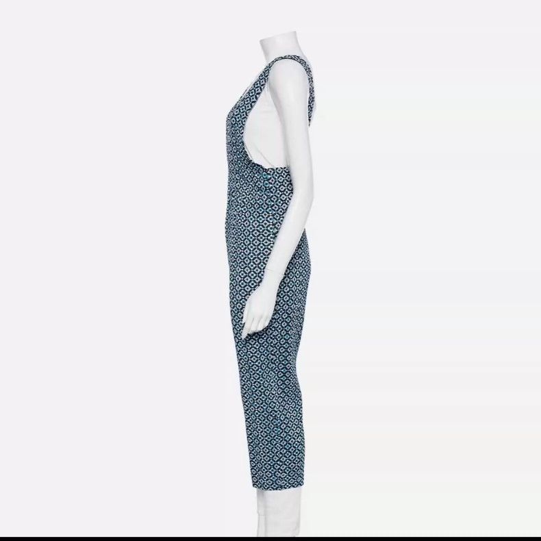 Issey Miyake Issey Miyake size:1 Blue and black two-tone pleated dress Size S / US 4 / IT 40 - 2 Thumbnail