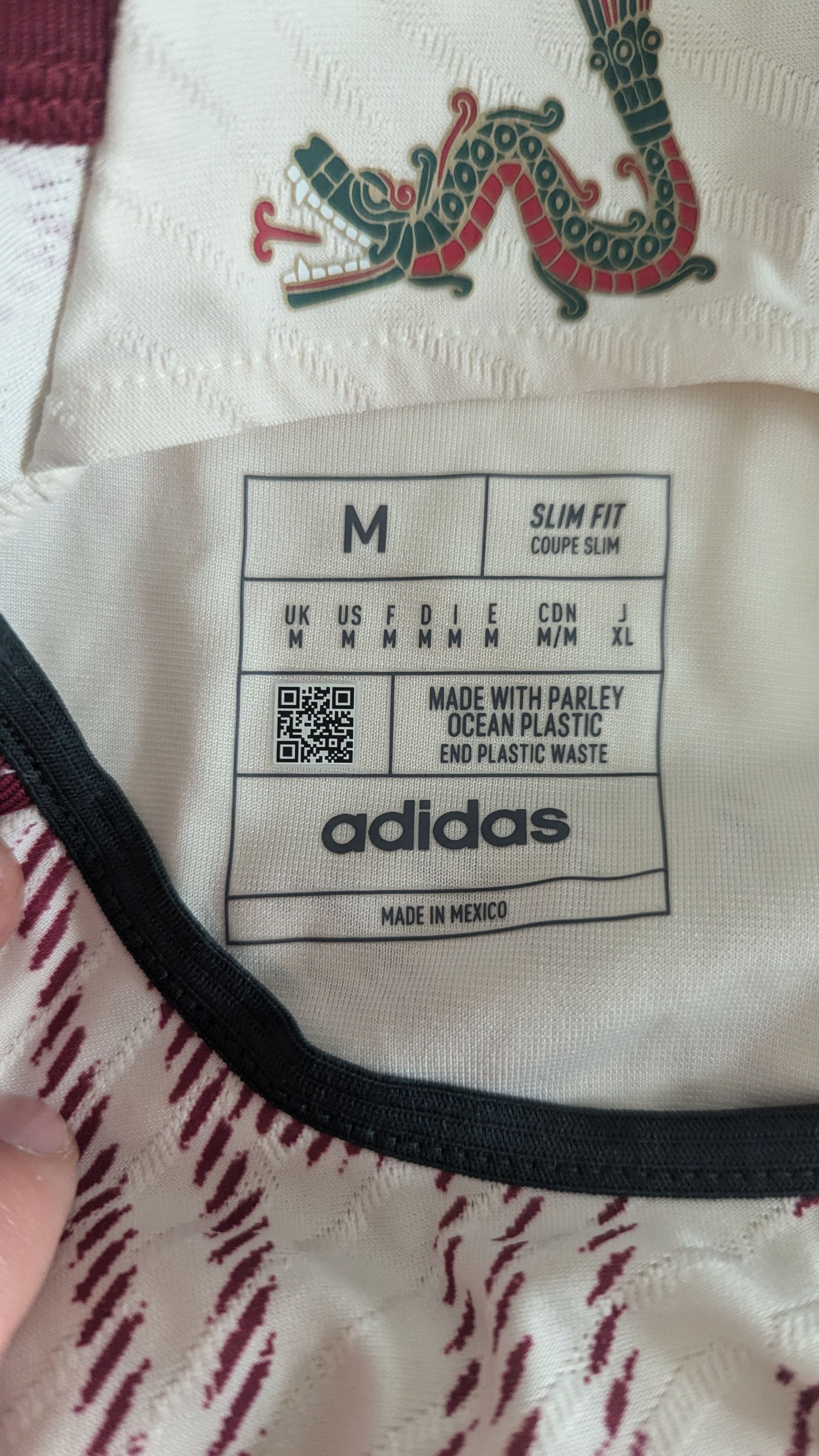 Adidas Adidas Mexico away 2022 World Cup football jersey Size US M / EU 48-50 / 2 - 8 Thumbnail