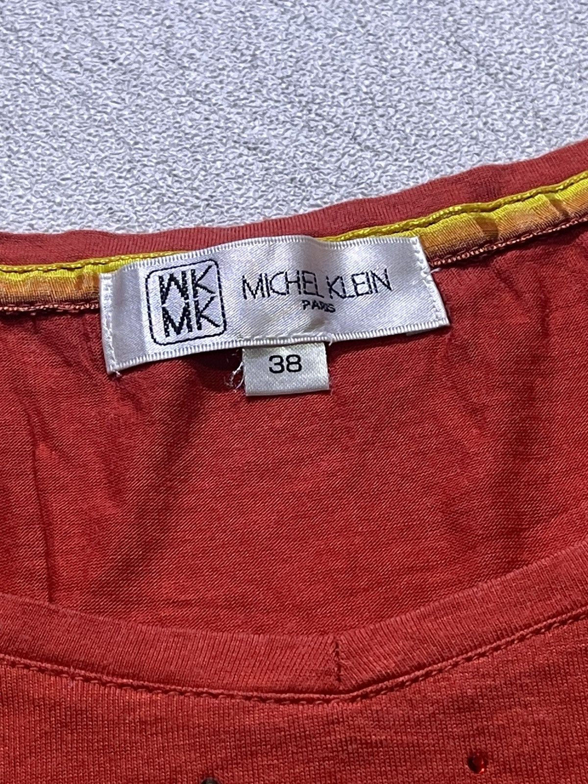 Hysteric Glamour Y2K MICHEL KLEIN short sleeve tshirt women's Size L / US 10 / IT 46 - 4 Thumbnail
