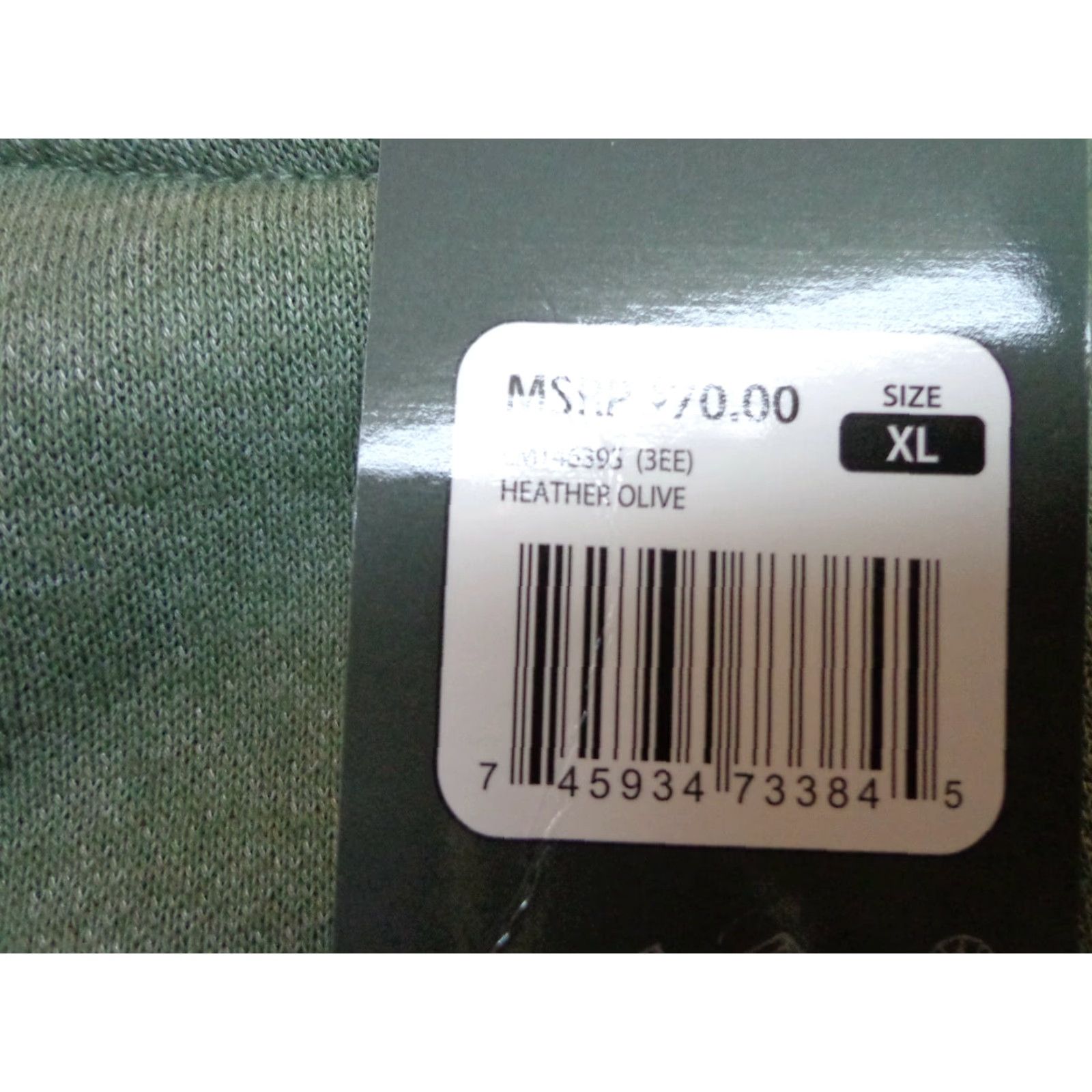 Eddie Bauer Eddie Bauer Hoodie Pullover Fleece Outdoor Logo Men XL Green Heather All Seasons New Size US XL / EU 56 / 4 - 3 Thumbnail