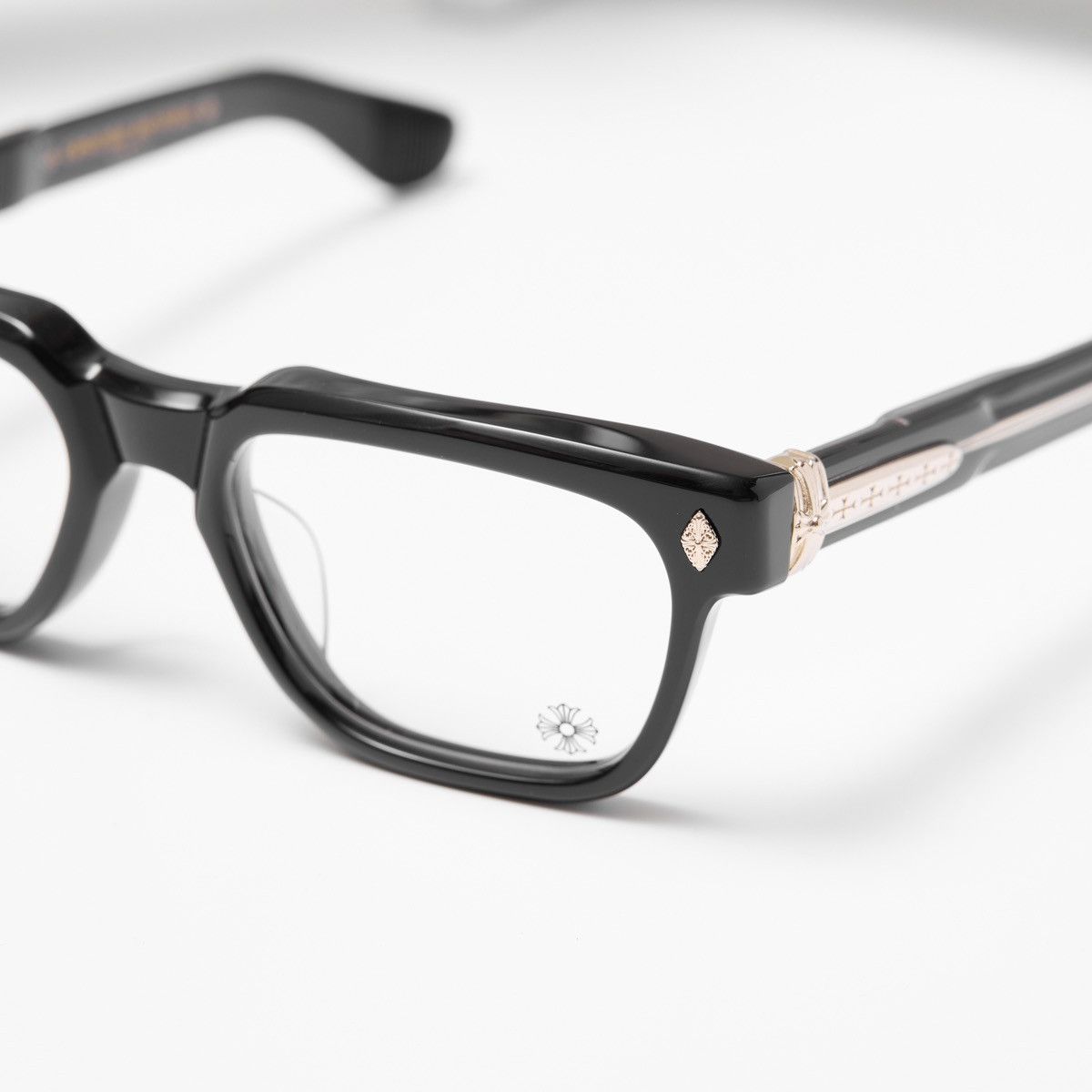 Chrome Hearts CHROME HEARTS PEN 15 BLACK - 18KGP GLASSES Size ONE SIZE - 3 Thumbnail