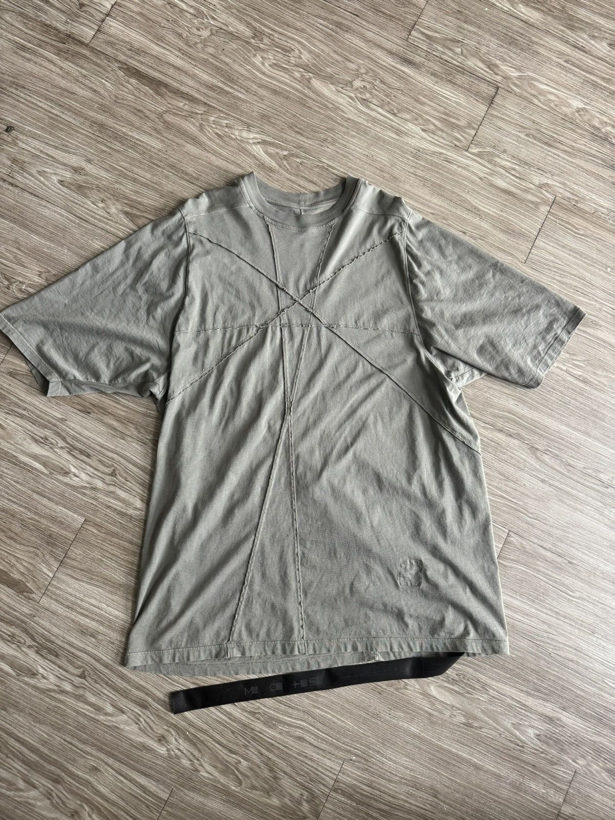 Rick Owens Rick Owens DRKSHDW crater oversized T Shirt | Grailed