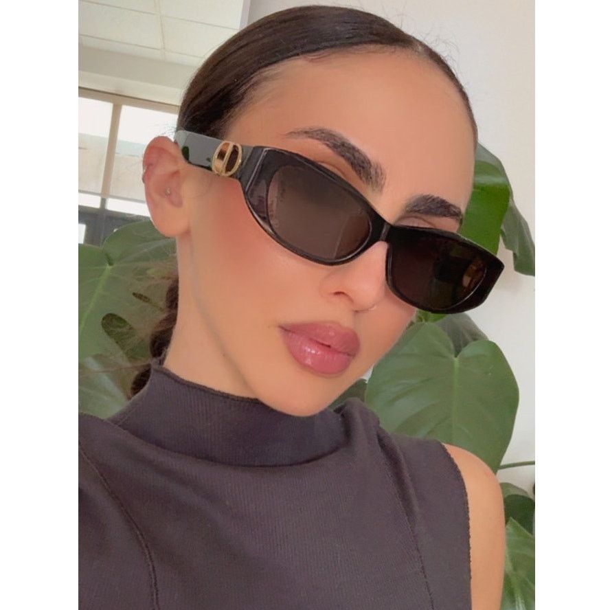Dior NEW Dior 30Montaigne S9U Cat Eye Sunglasses in Black Size ONE SIZE - 1 Thumbnail