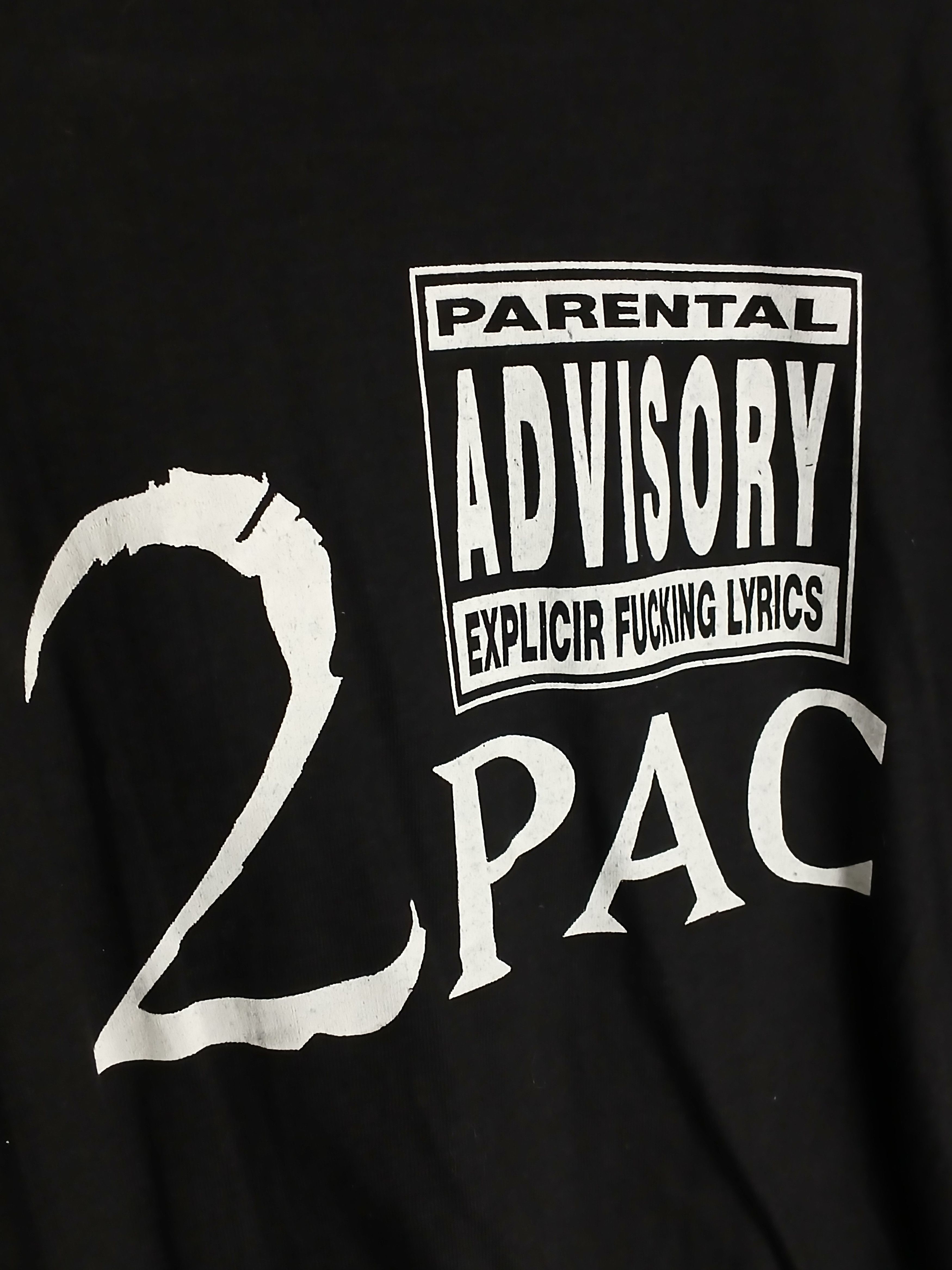 Rap Tees × Vintage Vintage Tupac 2Pac Single Stitch T-Shirt Size US XL / EU 56 / 4 - 4 Thumbnail