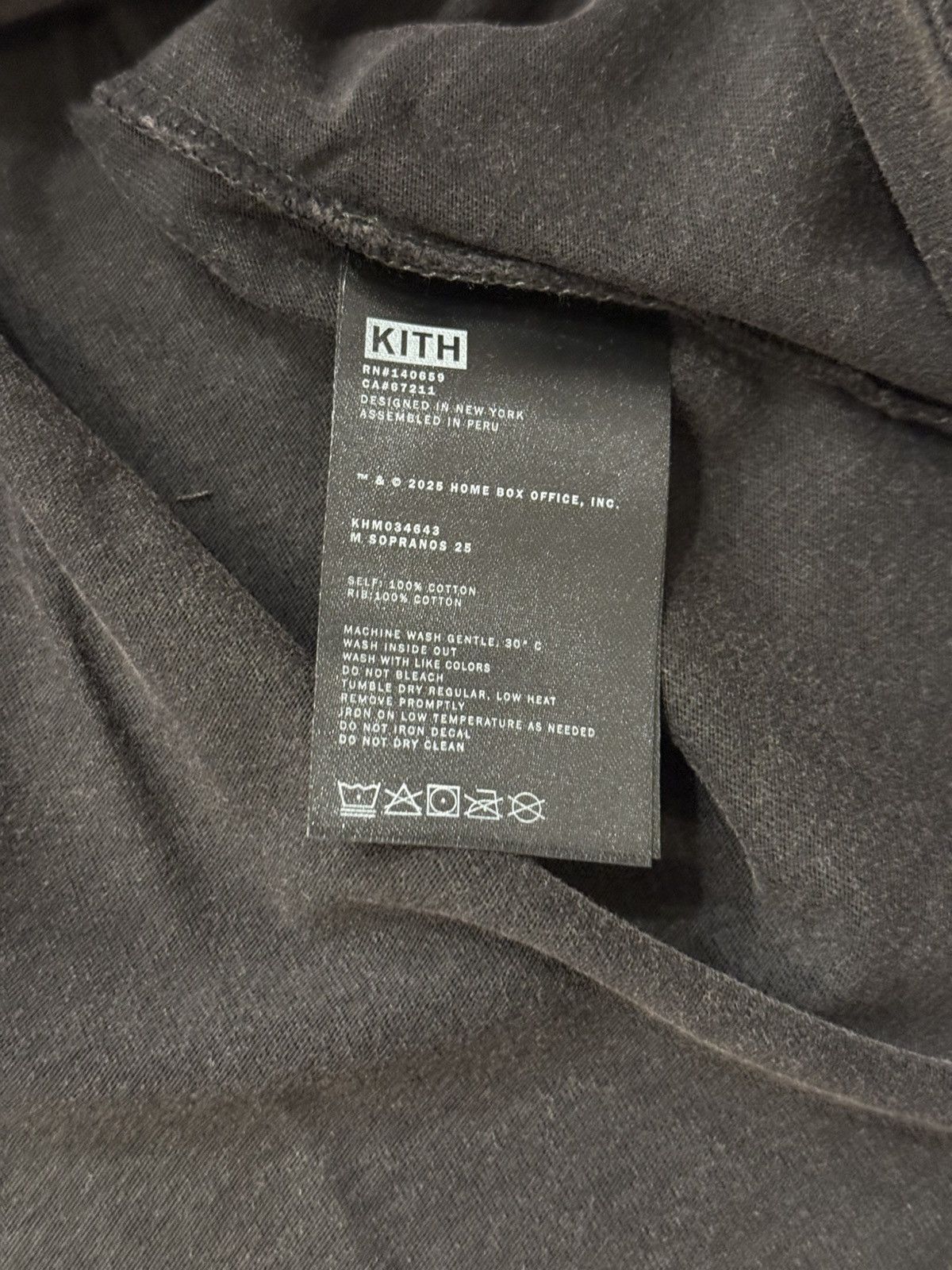 Kith KITH The Sopranos Characters Vignette Vintage Tee Black Sz L Size US L / EU 52-54 / 3 - 3 Thumbnail