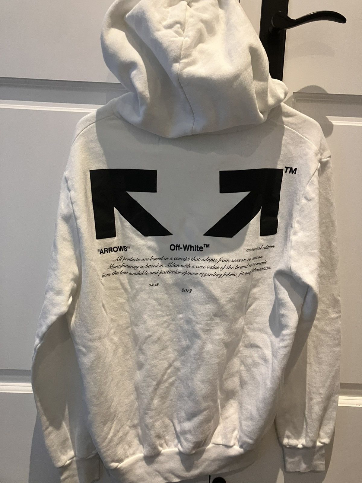 Off-White Off white Toronto 2018 capsule collection hoodie Size US S / EU 44-46 / 1 - 2 Thumbnail