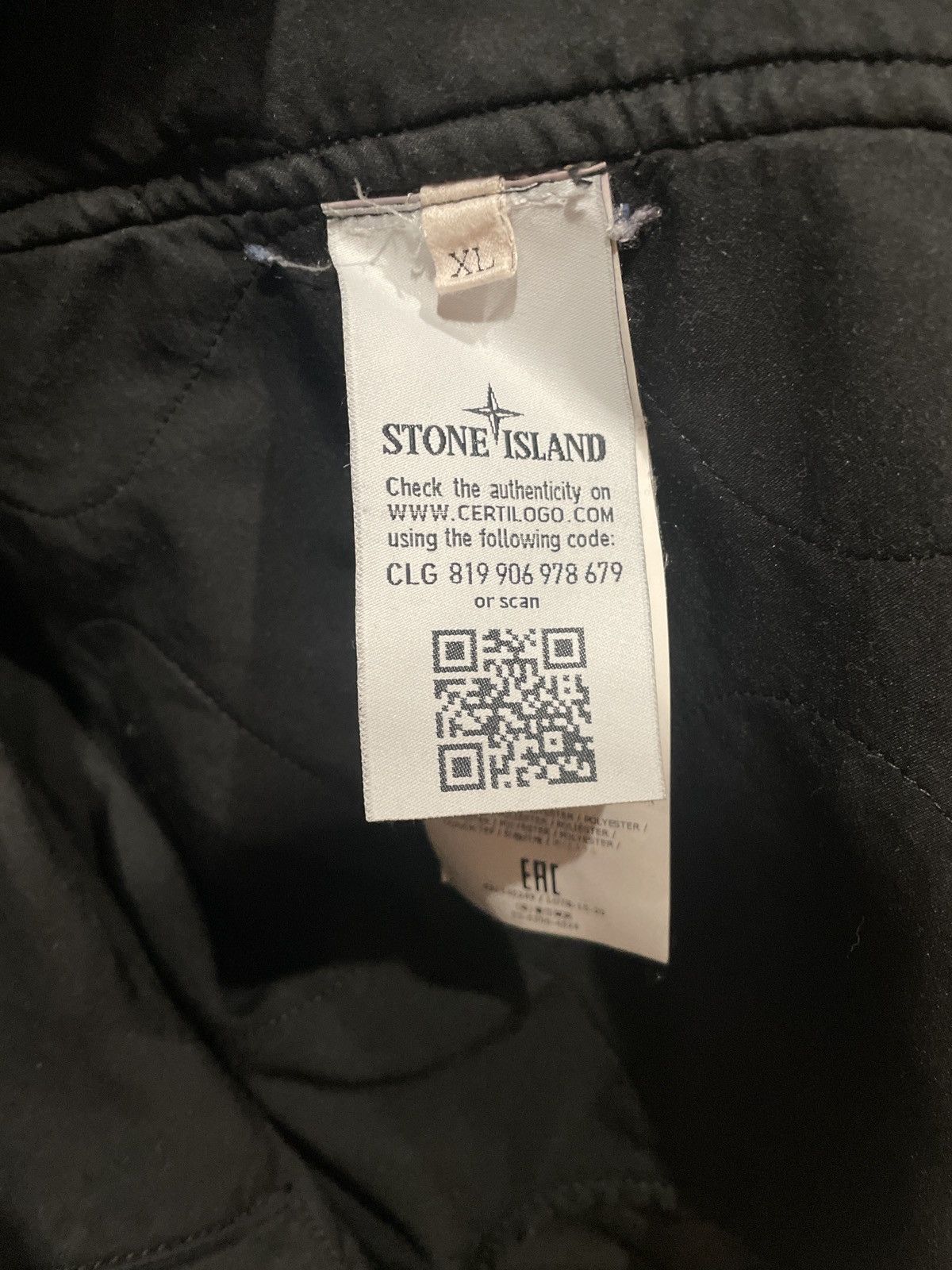 Stone Island Stone Island David TC XL Black Size US XL / EU 56 / 4 - 9 Thumbnail