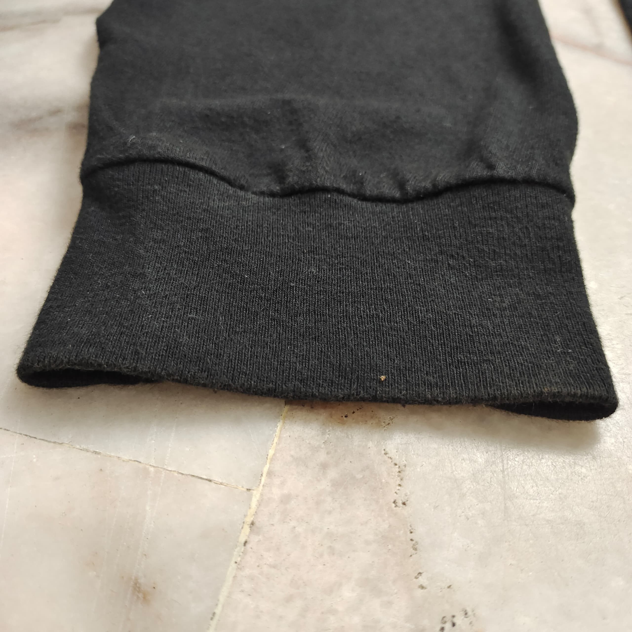 Supreme SUPREME SCARED UNIQUE BLACK LONG SLEEVE T-SHIRT Size US XL / EU 56 / 4 - 6 Thumbnail