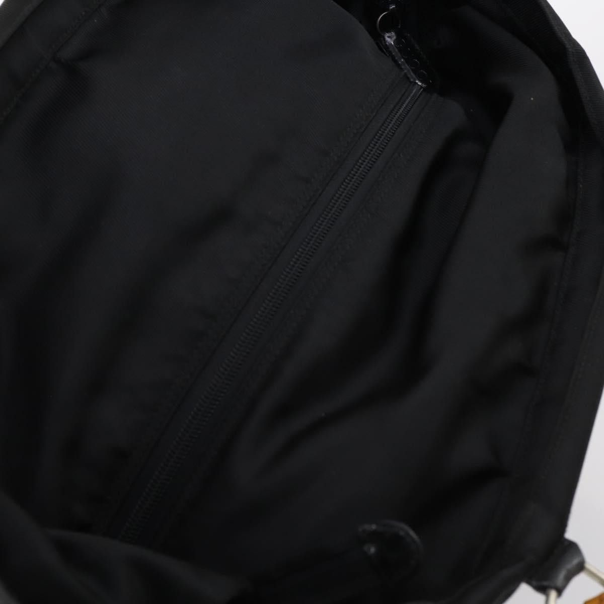 Gucci GUCCI Bamboo Tote Bag Nylon Black Silver 002 2052 0412 5 Size ONE SIZE - 6 Thumbnail