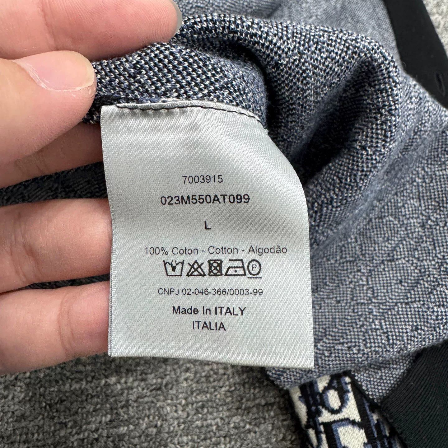 Dior dior monogram long sleeve shirt men. Size US L / EU 52-54 / 3 - 4 Thumbnail