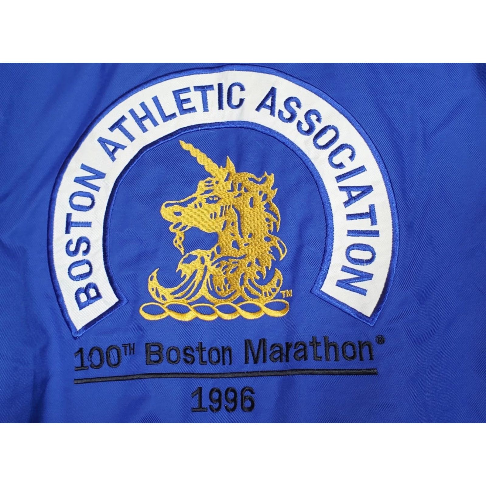 Adidas VINTAGE Adidas Boston Marathon 1996 100th Track Jacket Blue Yellow Men’s XL Adidas Jacket Boys? Size US XL / EU 56 / 4 - 7 Thumbnail