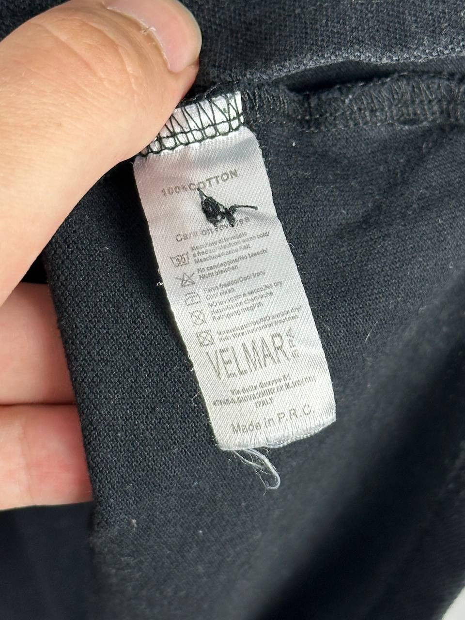 Moschino Vintage Moschino Logo Black Polo T Shirt Size US M / EU 48-50 / 2 - 7 Thumbnail