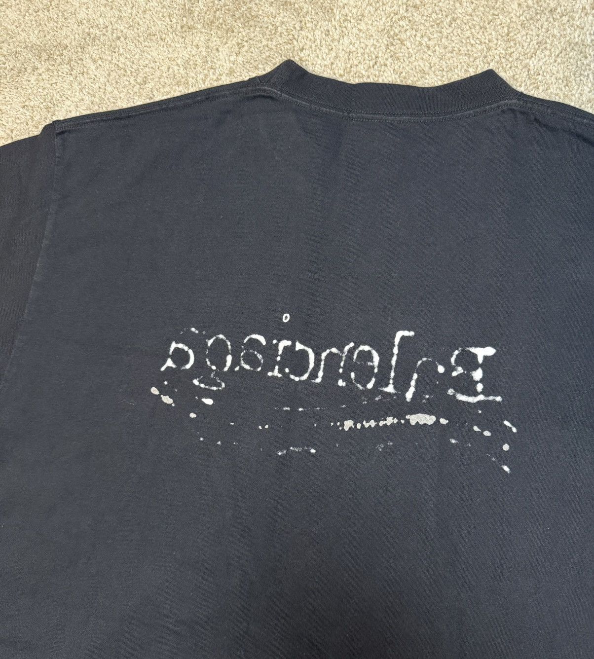 Balenciaga Balenciaga Hand Drawn Political Logo T-Shirt Size US XL / EU 56 / 4 - 4 Thumbnail