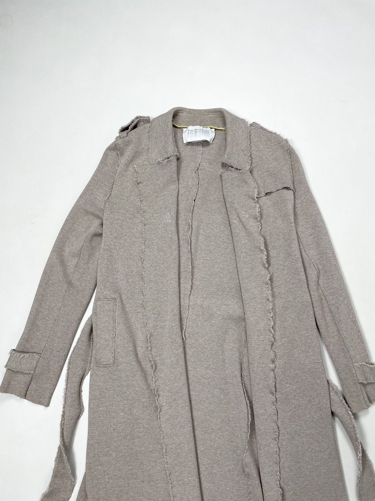 Harris Wharf London Harris Wharf London 🐚 disstressed y2k avandgarde coat Size S / US 4 / IT 40 - 3 Thumbnail