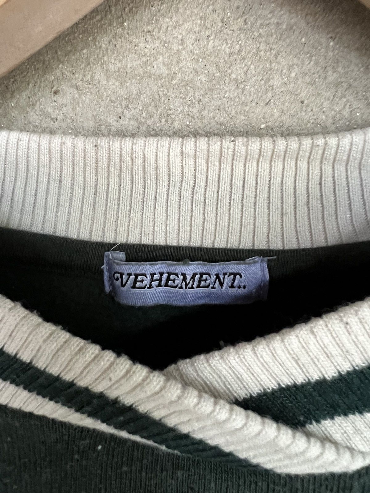 Japanese Brand Japanese Brand Vehement Cropped Sweatshirt Size M / US 6-8 / IT 42-44 - 4 Thumbnail