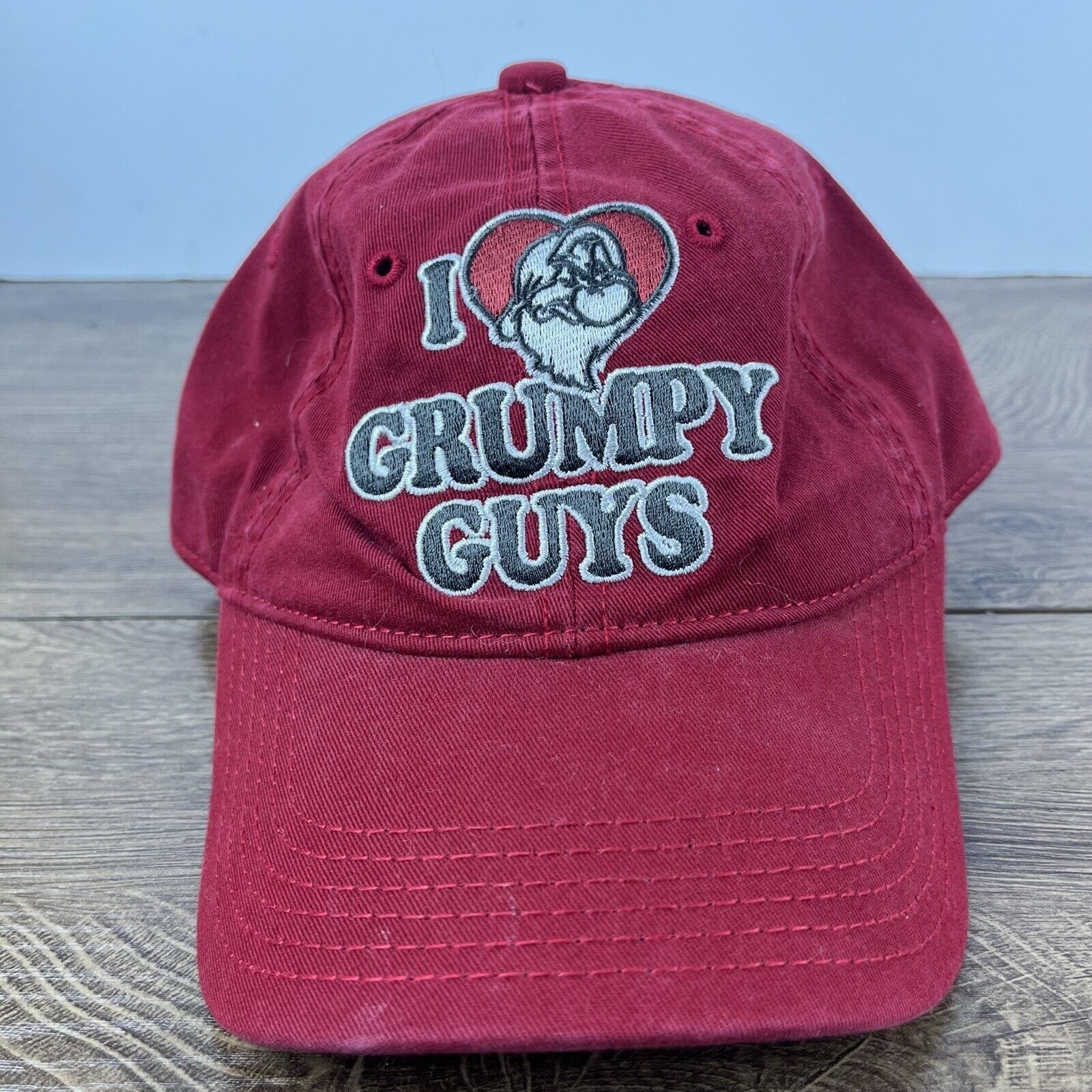 Other Grumpy Hat I Love Grumpy Guys Hat Red Adjustable Hat Red Adu Size ONE SIZE - 1 Thumbnail