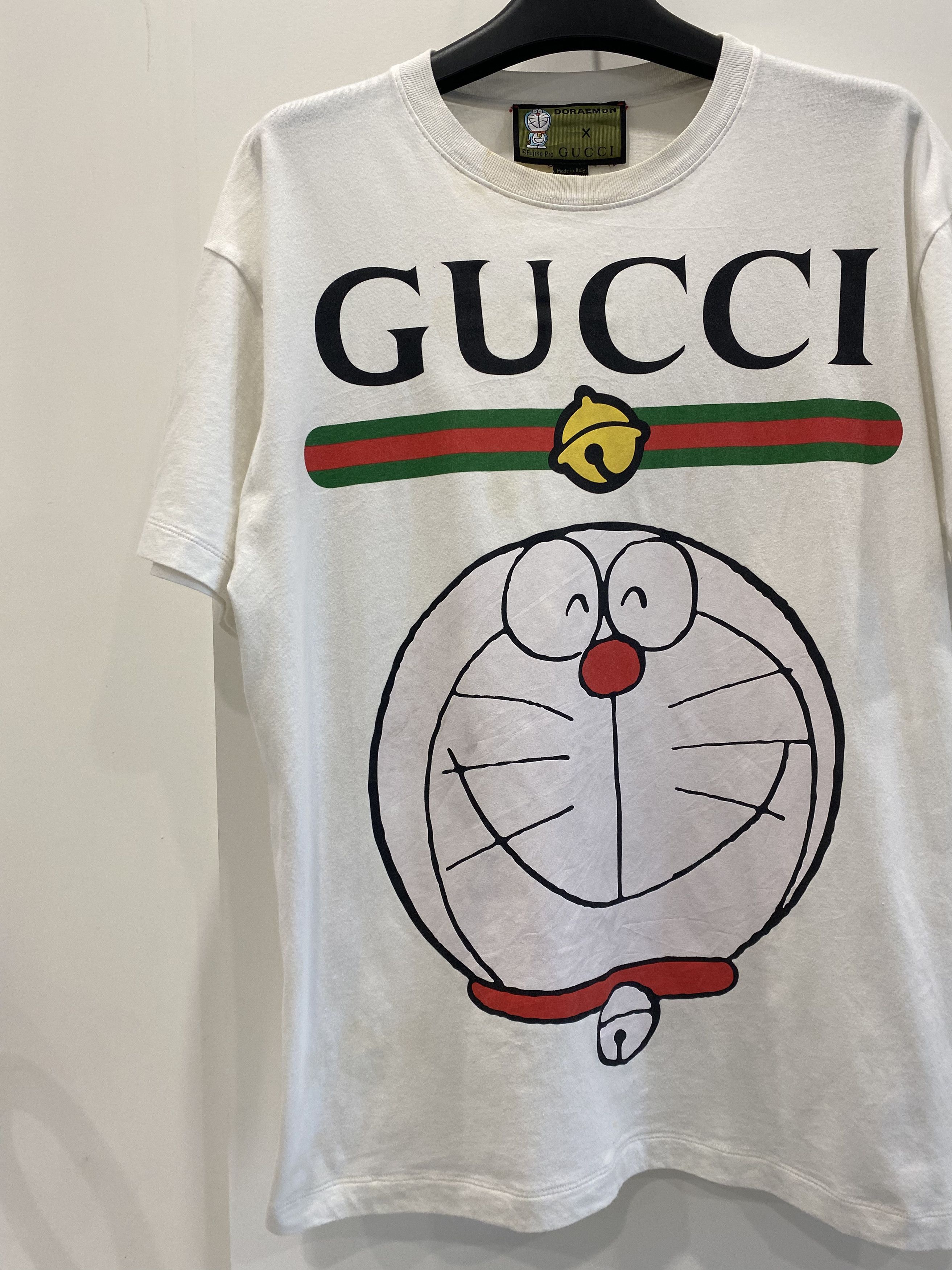 Gucci Gucci Doraemon Logo Print S Size US S / EU 44-46 / 1 - 2 Thumbnail